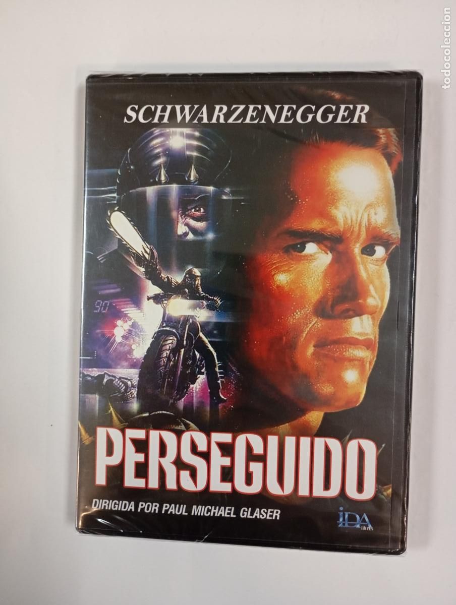 Cine: PERSEGUIDO. ARNOLD SCHWARZENEGGER. DVD. NUEVO. TDKV146