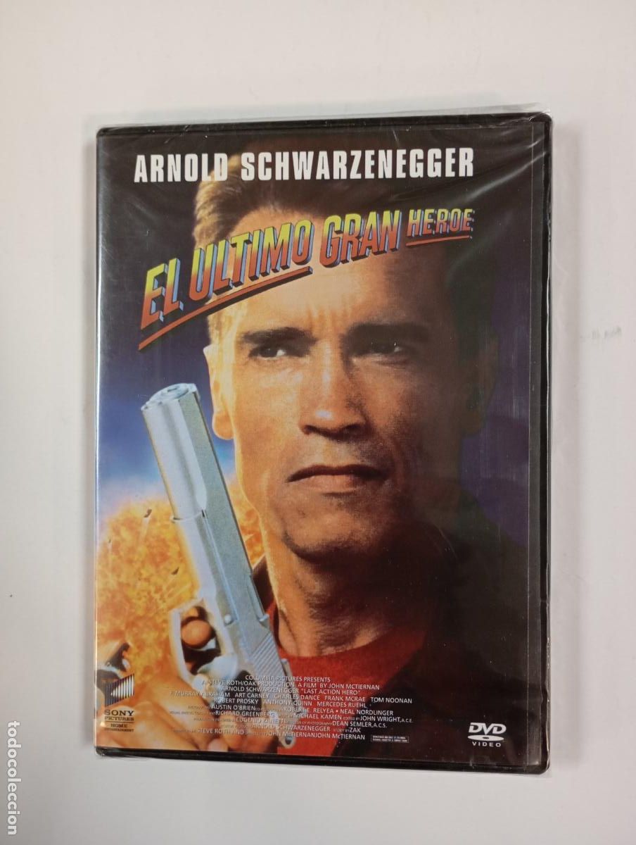 Cine: EL &Uacute;LTIMO GRAN H&Eacute;ROE. ARNOLD SCHWARZENEGGER. DVD. NUEVO. TDKV146