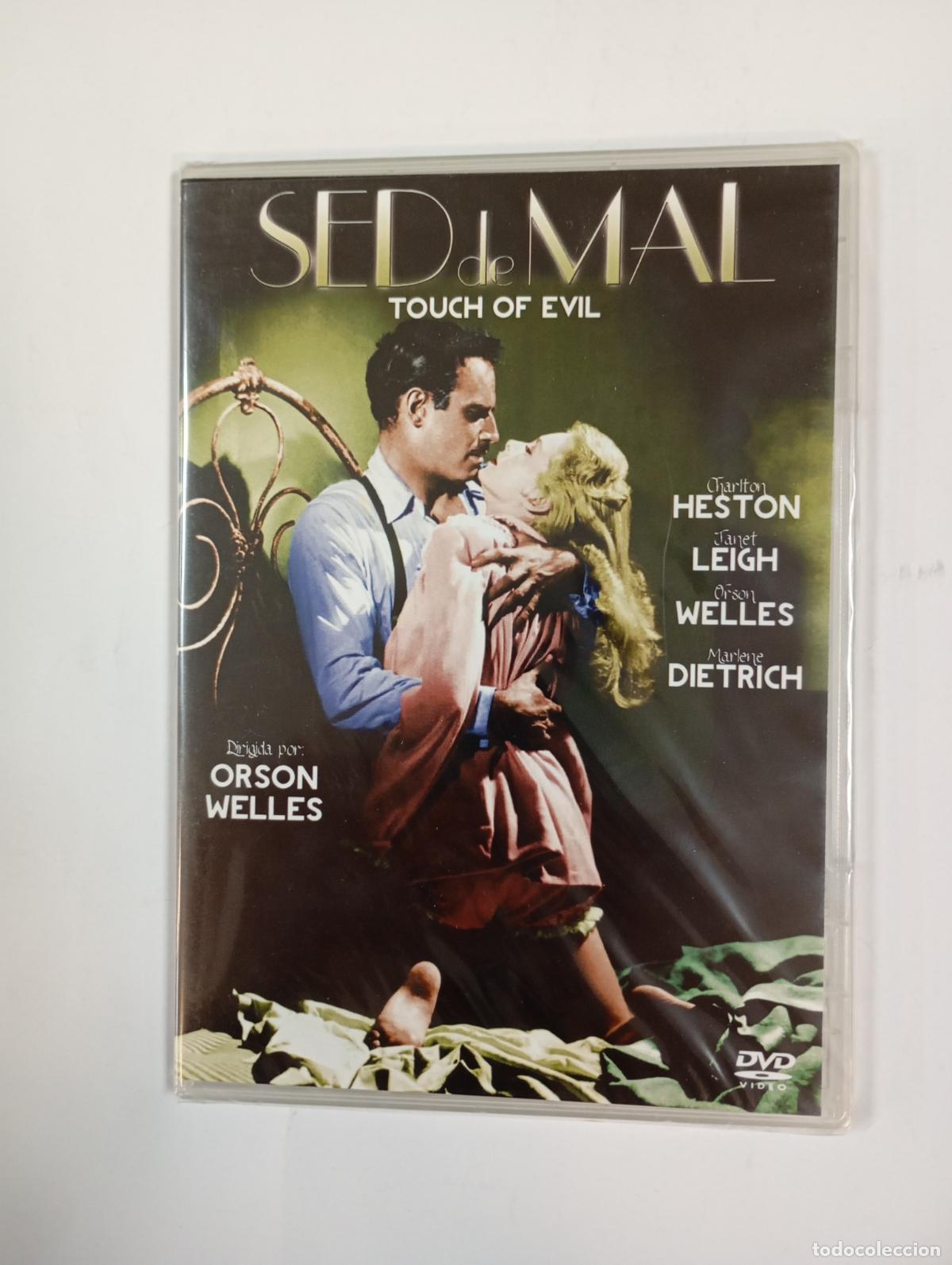Cine: SED DE MAL. ORSON WELLES. CHARLTON HESTON. DVD. NUEVO. TDKV146