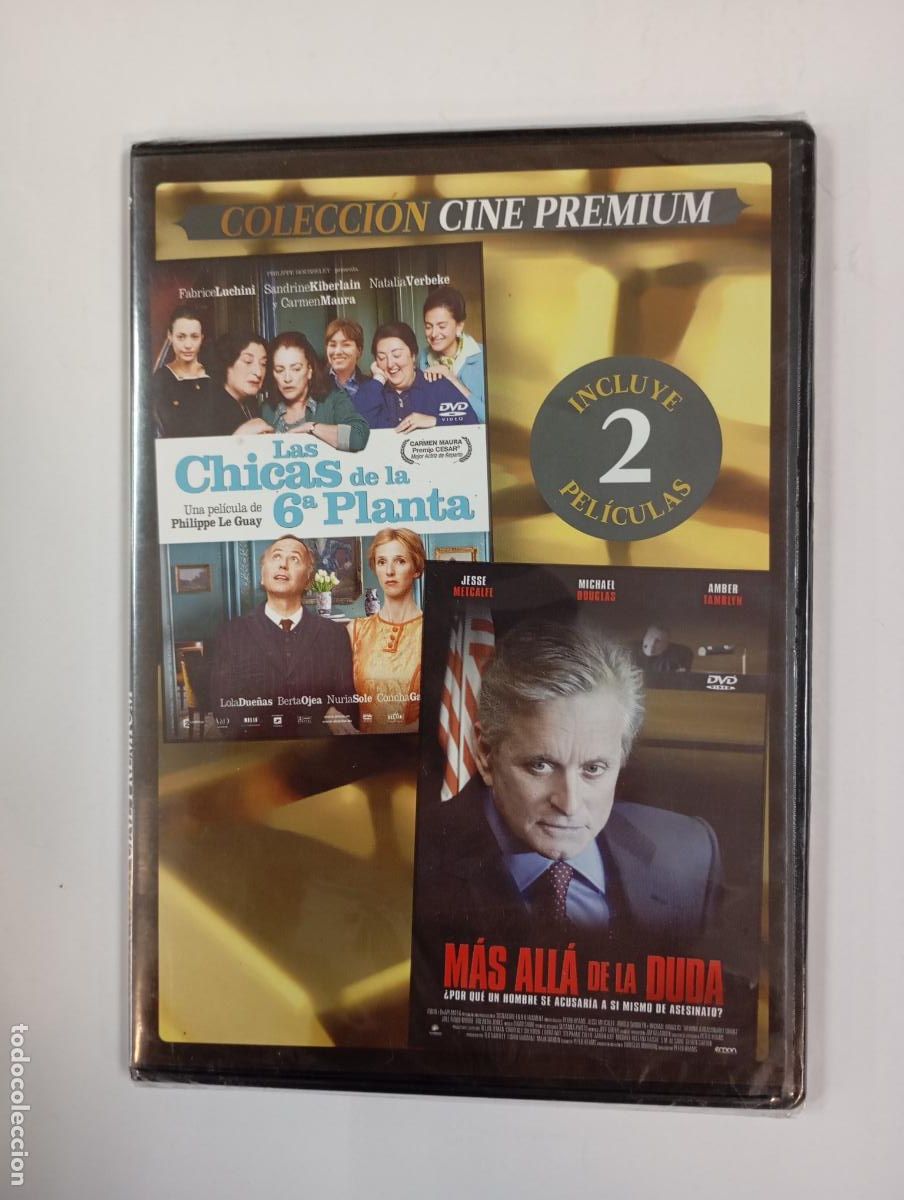 Cine: COLECCI&Oacute;N CINE PREMIUM. LAS CHICAS DE LA 6&ordm; PLANTA. M&Aacute;S ALL&Aacute; DE LA DUDA. DVD. NUEVO. TDKV146