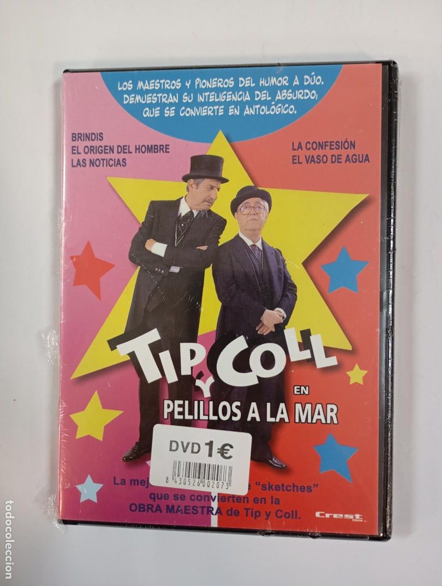 Cinema: TIP Y COLL. PELILLOS A LA MAR. DVD. NUEVO. TDKV146