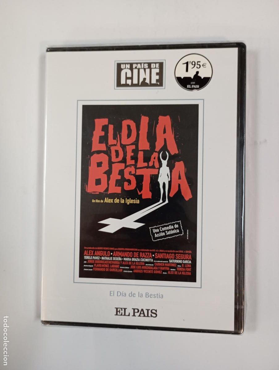 Cinema: EL D&Iacute;A DE LA BESTIA. ALEX DE LA IGLESIA. DVD. NUEVO. TDKV146