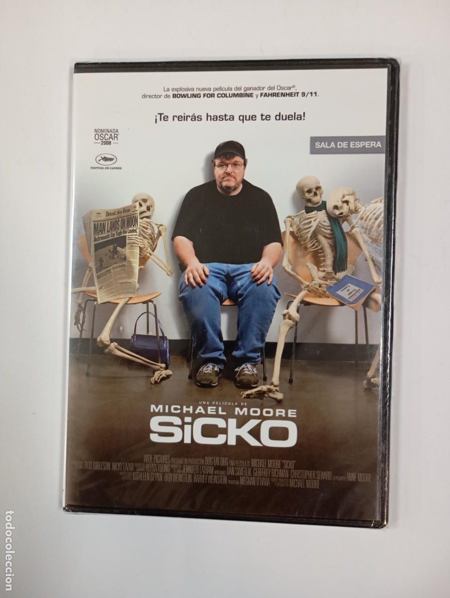 Cin&eacute;ma: SICKO. MICHAEL MOORE. DVD. NUEVO. TDKV146