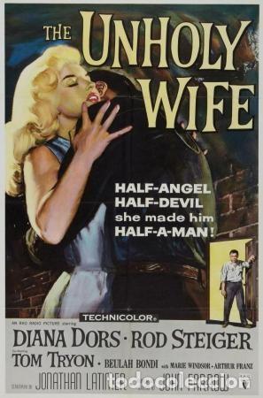 Cine: Esposa Culpable - The Unholy Wife - Diana Dors , Rod Steiger DVD Nuevo en Espanol