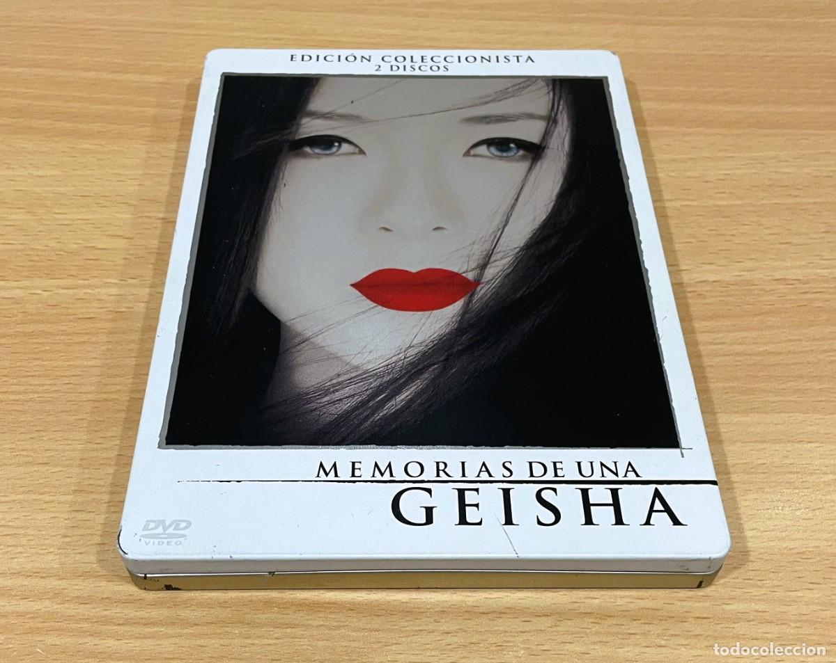 Cine: DVD STEELBOOK CAJA MET&Aacute;LICA EDICI&Oacute;N 2 DISCOS CINE DRAMA ROM&Aacute;NTICO - MEMORIAS DE UNA GEISHA (2005)