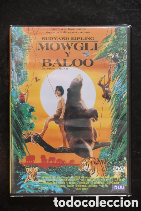 Cine: DVD precintado. MOWGLI Y BALOO. El Libro de la Selva 2. Edici&oacute;n Espa&ntilde;a. Nuevo a estrenar.