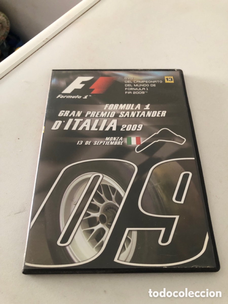 Cine: F&oacute;rmula 1 Italian Grand Prix 2009 Dvd Caja Fina