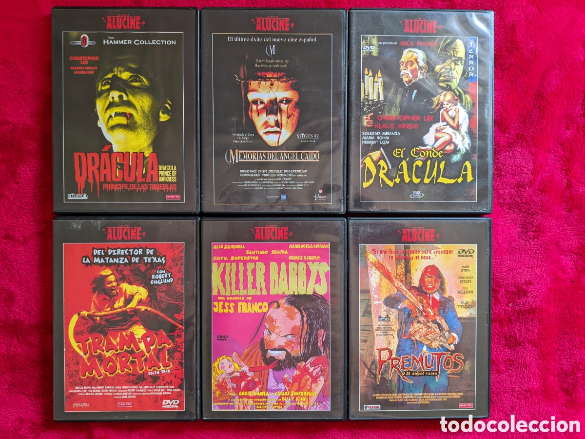 Cine: // Lote de 6 pel&iacute;culas Colecci&oacute;n Alucine,entre ellas la buscada Premutos