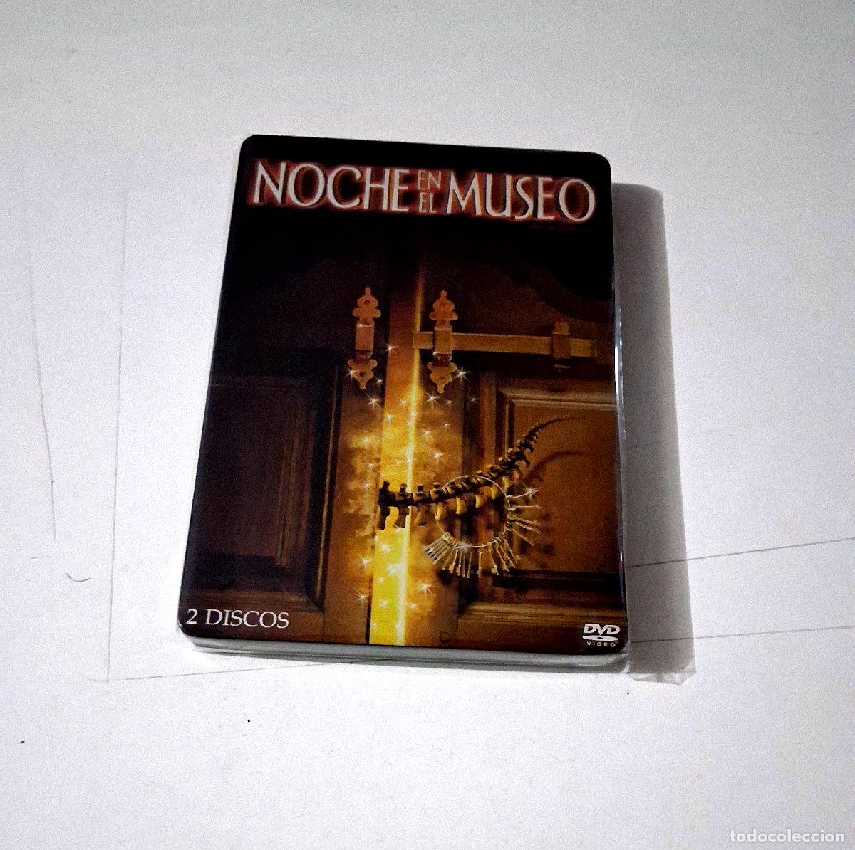 Cine: DVD &rdquo;NOCHE EN EL MUSEO&rdquo; 2DVD CAJA DE METAL EDICION ESPECIAL BEN STILLER SHAWN LE