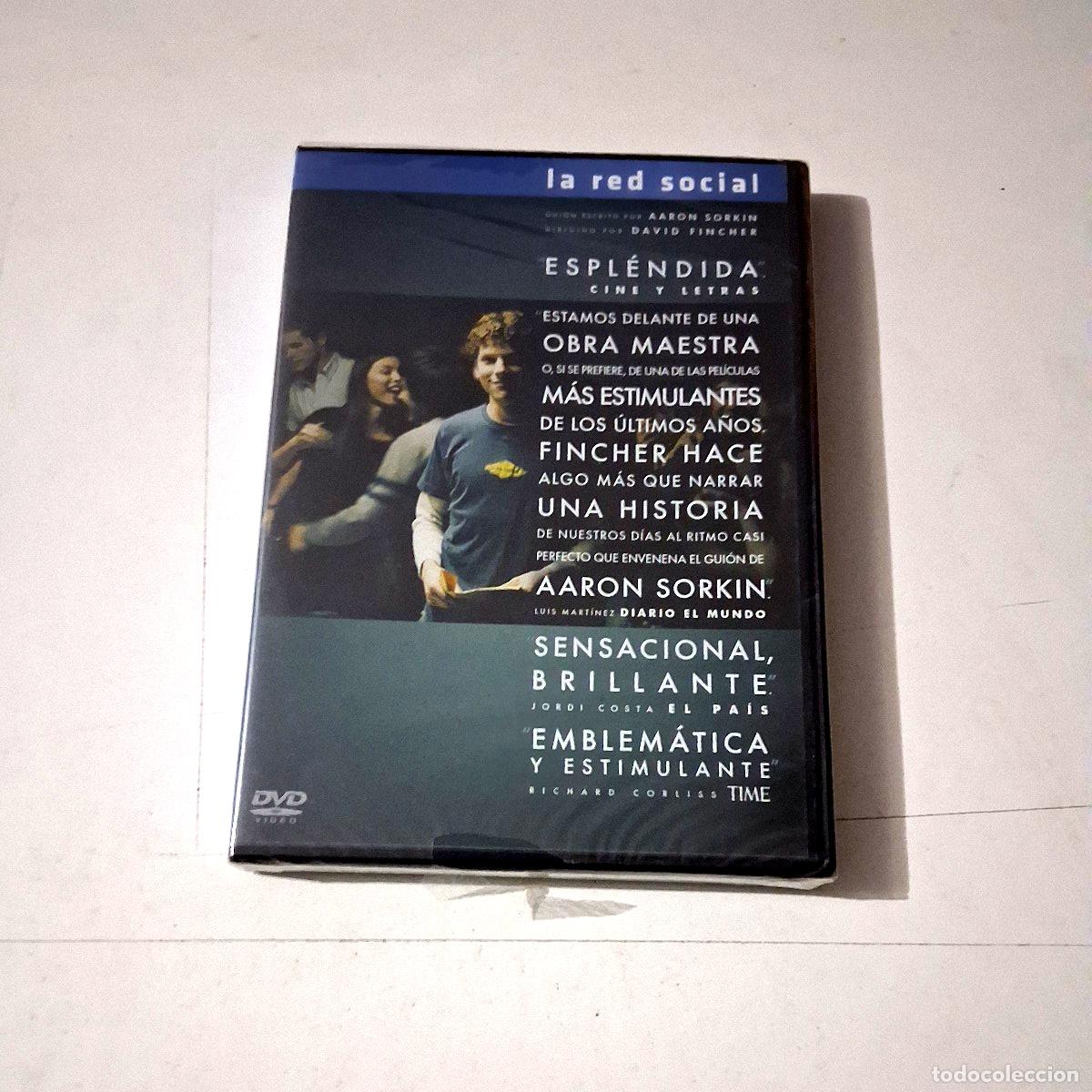 Cine: DVD &rdquo;LA RED SOCIAL&rdquo; PRECINTADO SEALED DAVID FINCHER AARON SORKIN JESSE EISENBERG