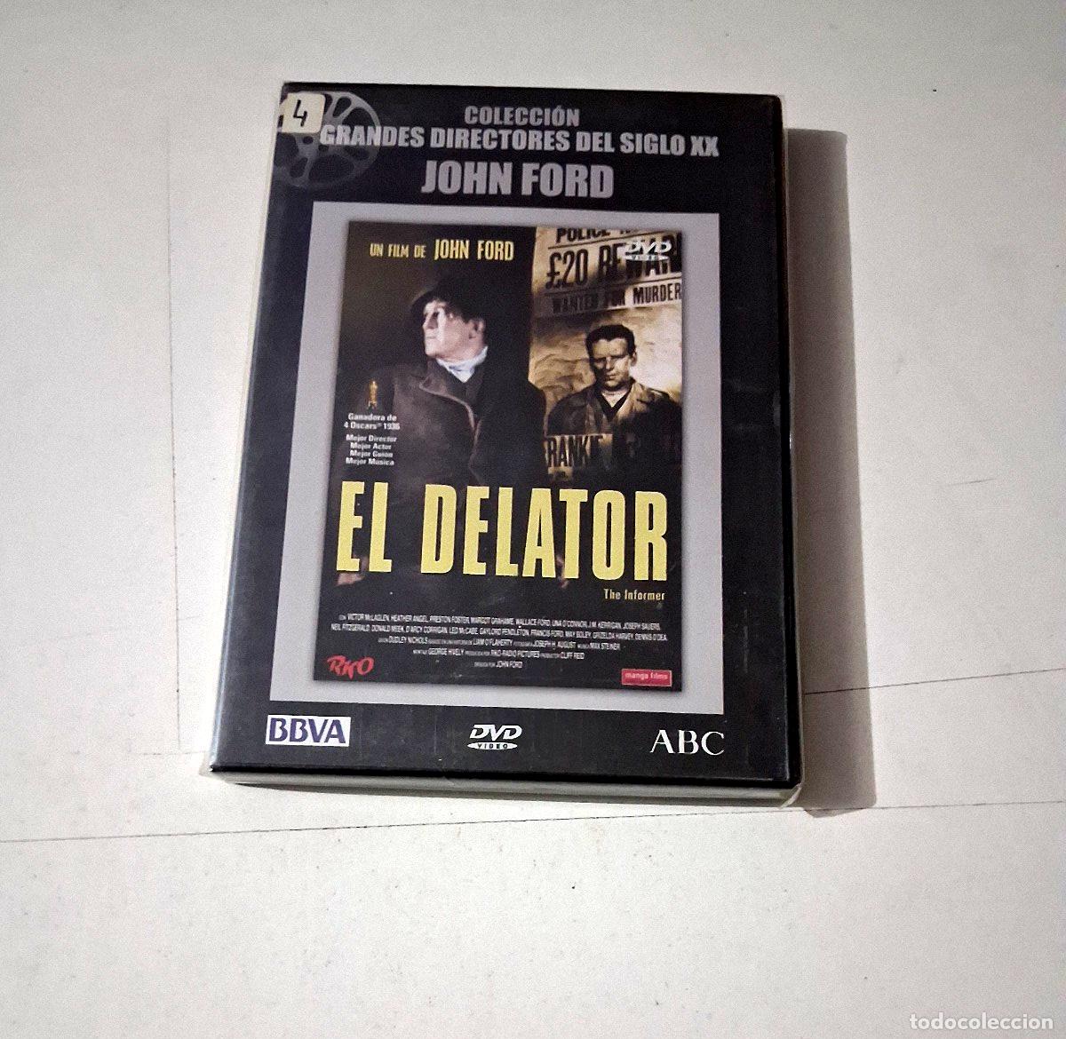 Cine: DVD &rdquo;EL DELATOR&rdquo; COMO NUEVO JOHN FORD VICTOR MCLAGLEN HEATHER ANGEL PRESTON FOST