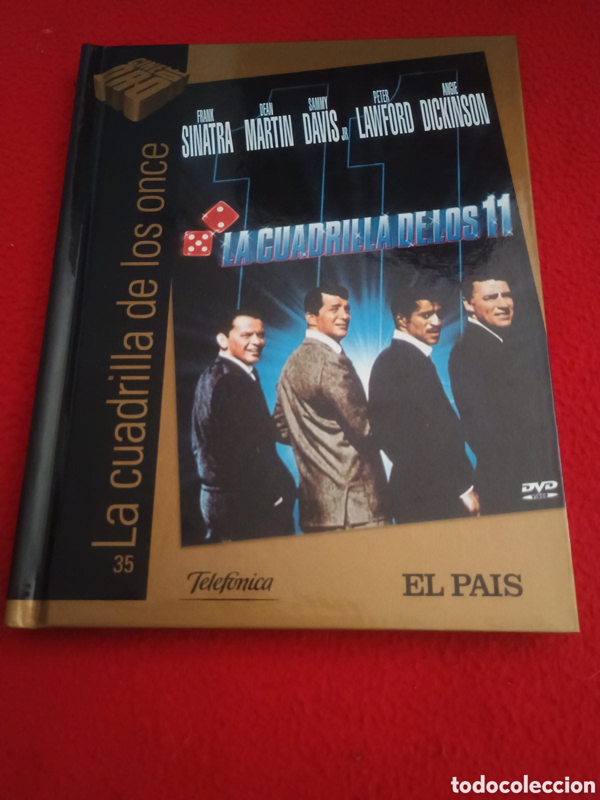 Cine: Libro dvd la cuadrilla de los 11 - Frank Sinatra dean martin Sammy Davis jr once