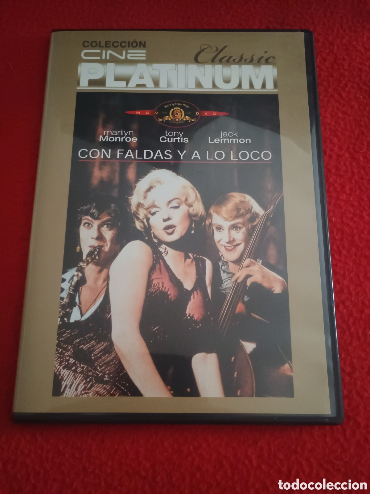 Cine: Dvd con faldas y a lo loco - Billy Wilder Jack lemmon Tony Curtis Marilyn Monroe