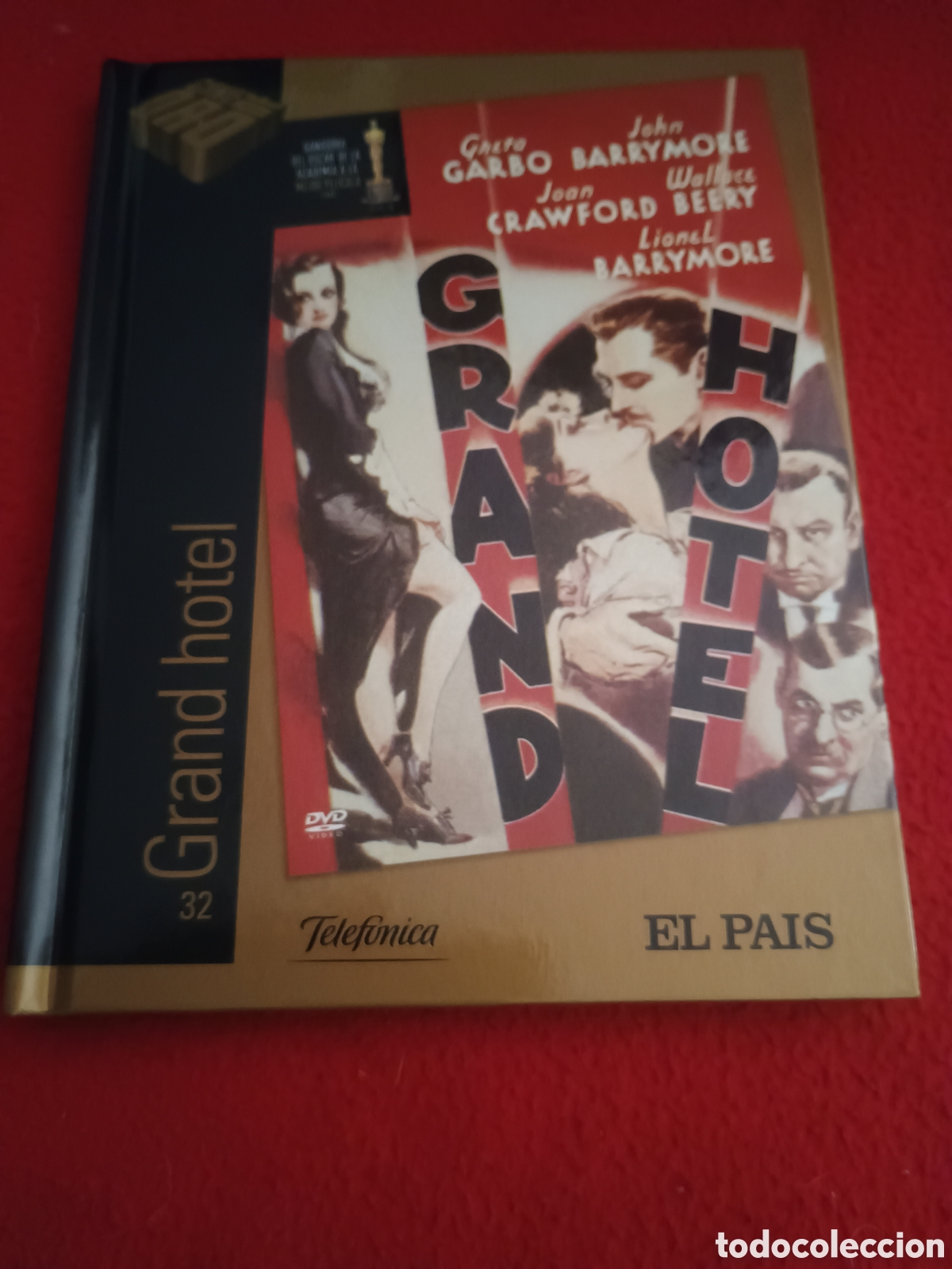 Cine: Libro dvd grand hotel - Greta garbo Joan Crawford Lionel barrymore