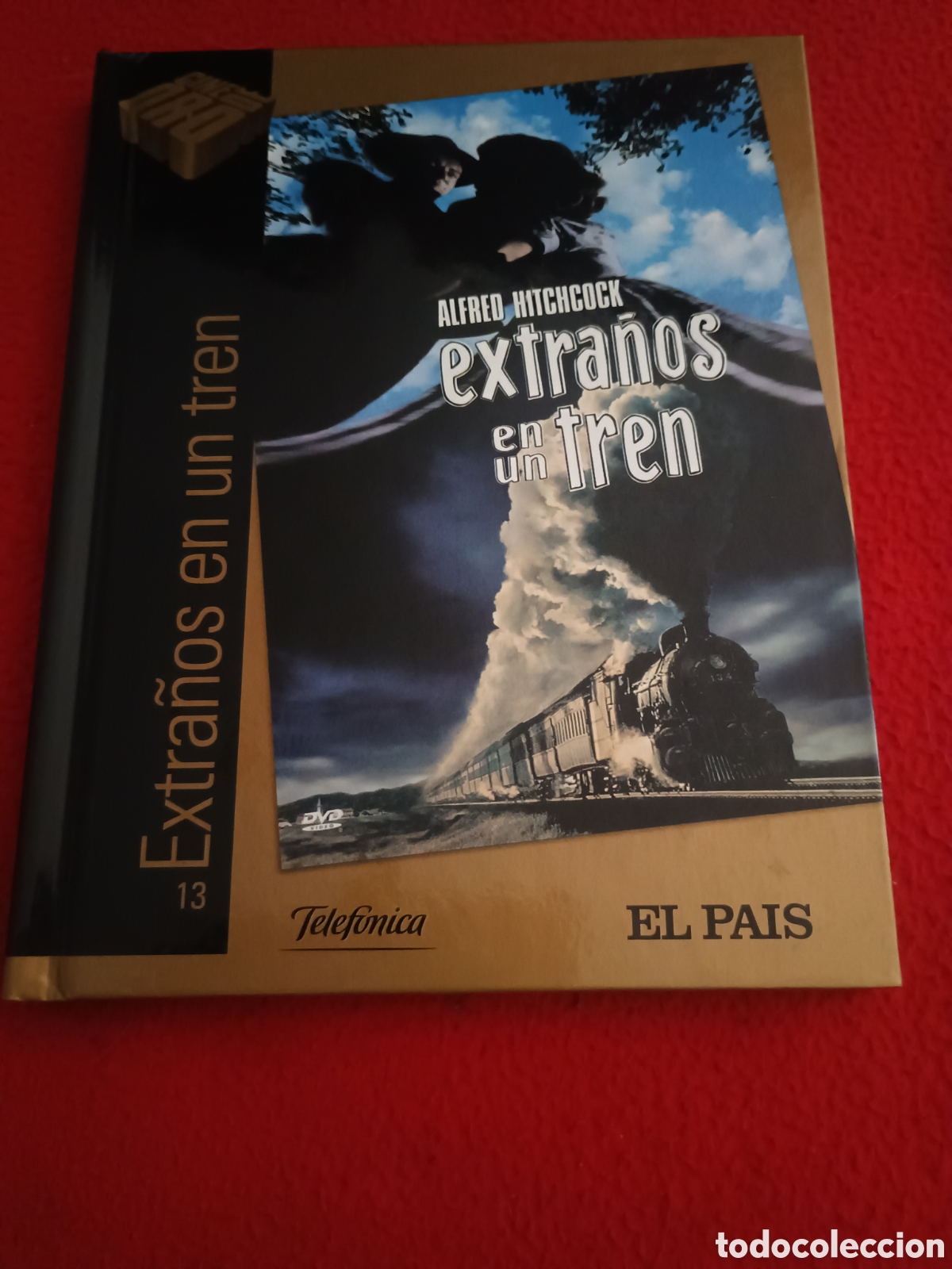 Cine: Libro dvd extra&ntilde;os en un tren - alfred hitchcock