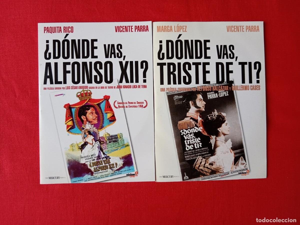 Cine: &iquest;DONDE VAS ALFONSO XII? LUIS C&Eacute;SAR AMADORI + &iquest;DONDE VAS TRISTE DE TI? Luis C&eacute;sar Amadori Alfonso Bal
