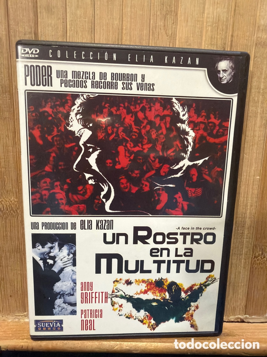 Cine: Un rostro en la multitud ( Elia Kazan ) DVD SEMINUEVO