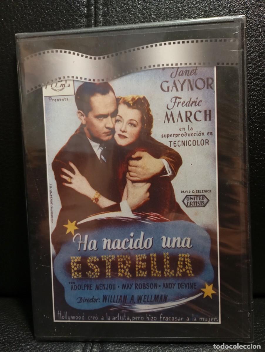Cine: HA NACIDO UNA ESTRELLA- DVD - CAJA FINA - JANET GAYNOR - FREDRIC MARCH