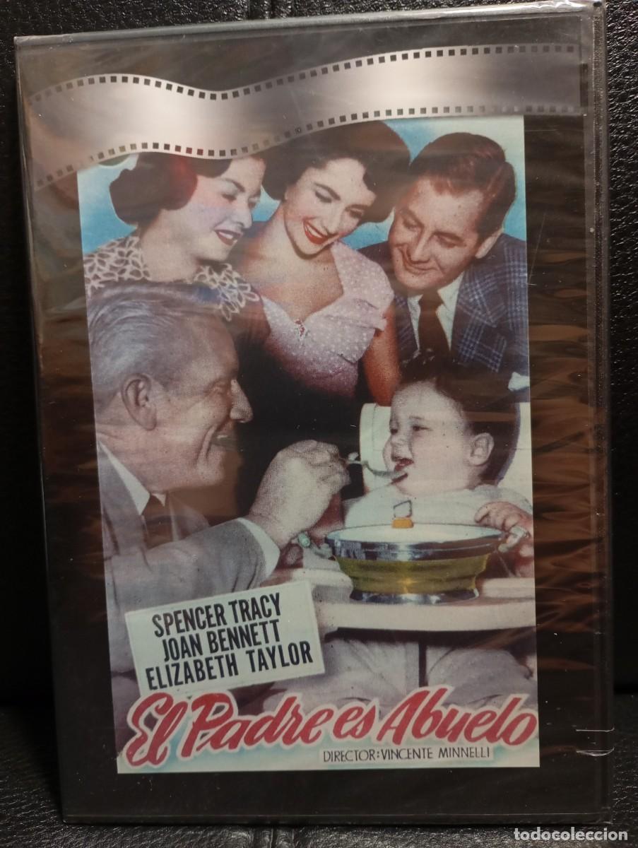 Cine: EL PADRE ES ABUELO - DVD - CAJA FINA - SPENCER TRACY - ELIZABETH TAYLOR - JOAN BENNETT -CINE CLASICO