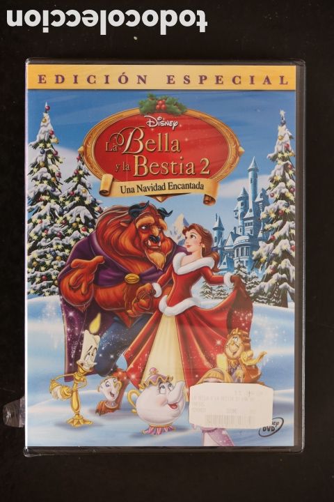 Cine: DVD precintado. LA BELLA Y LA BESTIA 2. Una Navidad Encantada. Edici&oacute;n Especial 2 Discos. Nuevo.