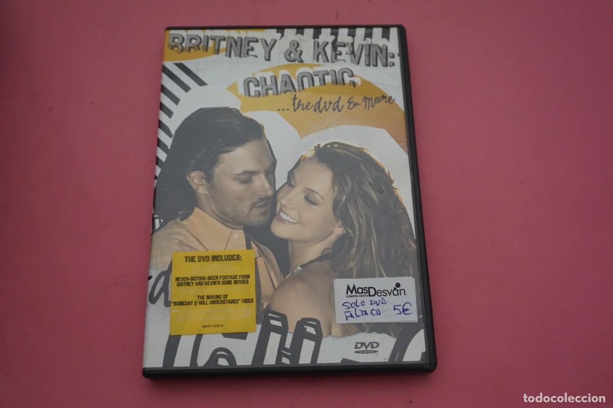 Cine: DVD/ BRITNEY SPEARS - / KEVIN: CHAOTIC... THE DVD AND MORE - SOLO EL DVD - FALTA EL CD