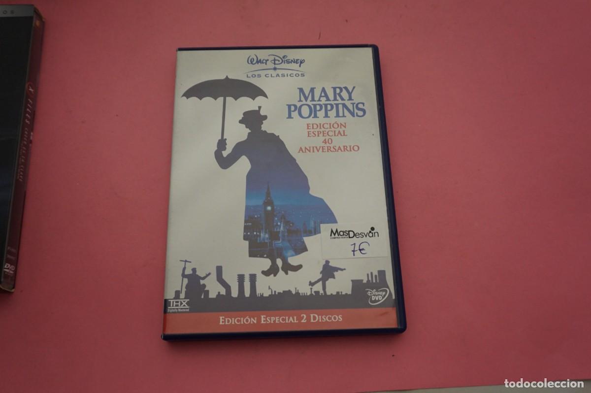 Cine: 3A/ DVD - MARY POPPINS - EDICION ESPECIAL 40 ANIVERSARIO - WALT DISNEY LOS CLASICOS