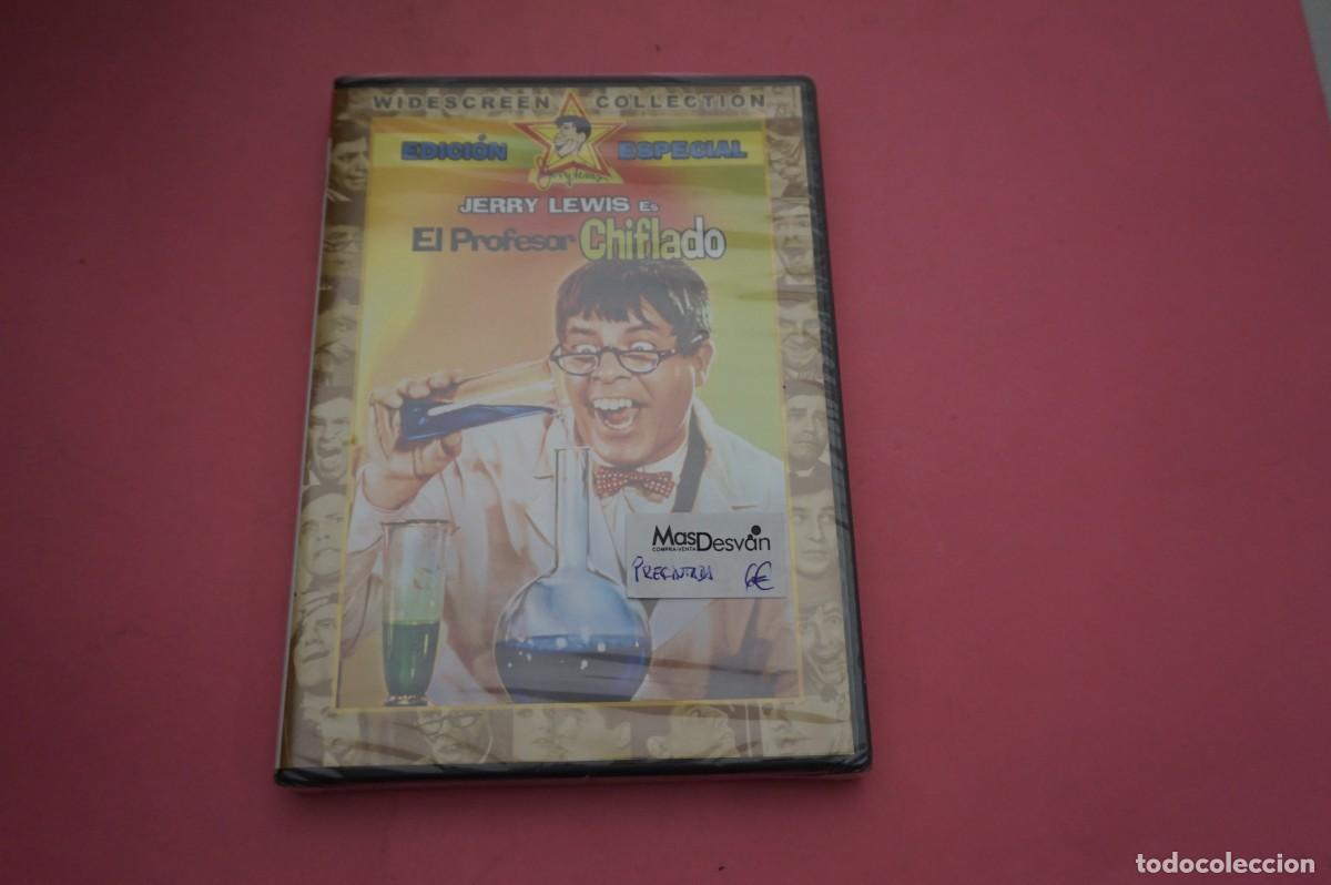 Cine: 3A/ DVD - EL PROFESOR CHIFLADO - JERRY LEWIS / PELICULA PRECINTADA