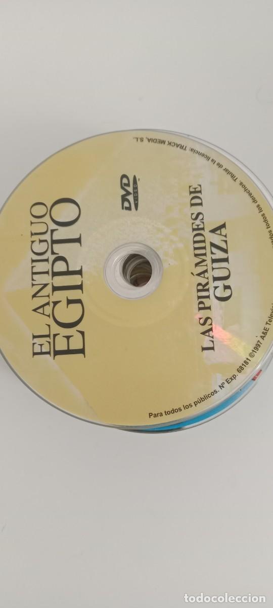 Cine: EL ANTIGUO EGIPTO LAS PIRAMIDES DE GUIZA DVD SUELTO SIN CARATULA EL DE FOTO C-PVY