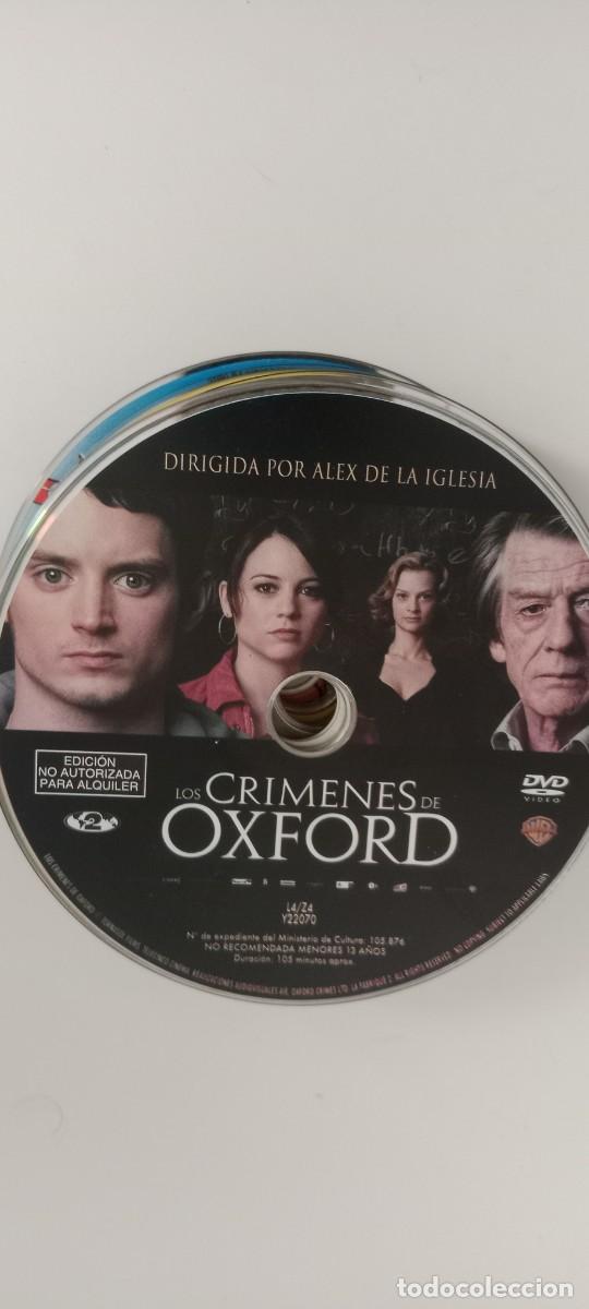 Cine: DVD LOS CRIMENES DE OXFORD SUELTO SIN CARATULA EL DE FOTO C-PVY