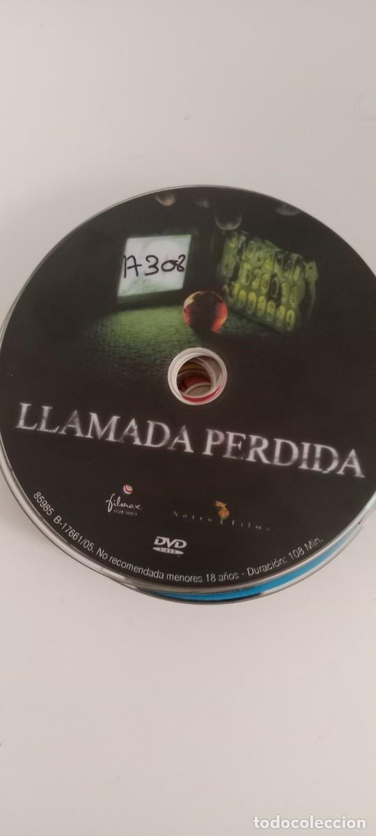 Cine: LLAMADA PERDIDA DVD SUELTO SIN CARATULA EL DE FOTO C-PVY