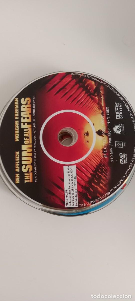 Cine: THE SUM OF ALL FEARS DVD SUELTO SIN CARATULA EL DE FOTO C-PVY