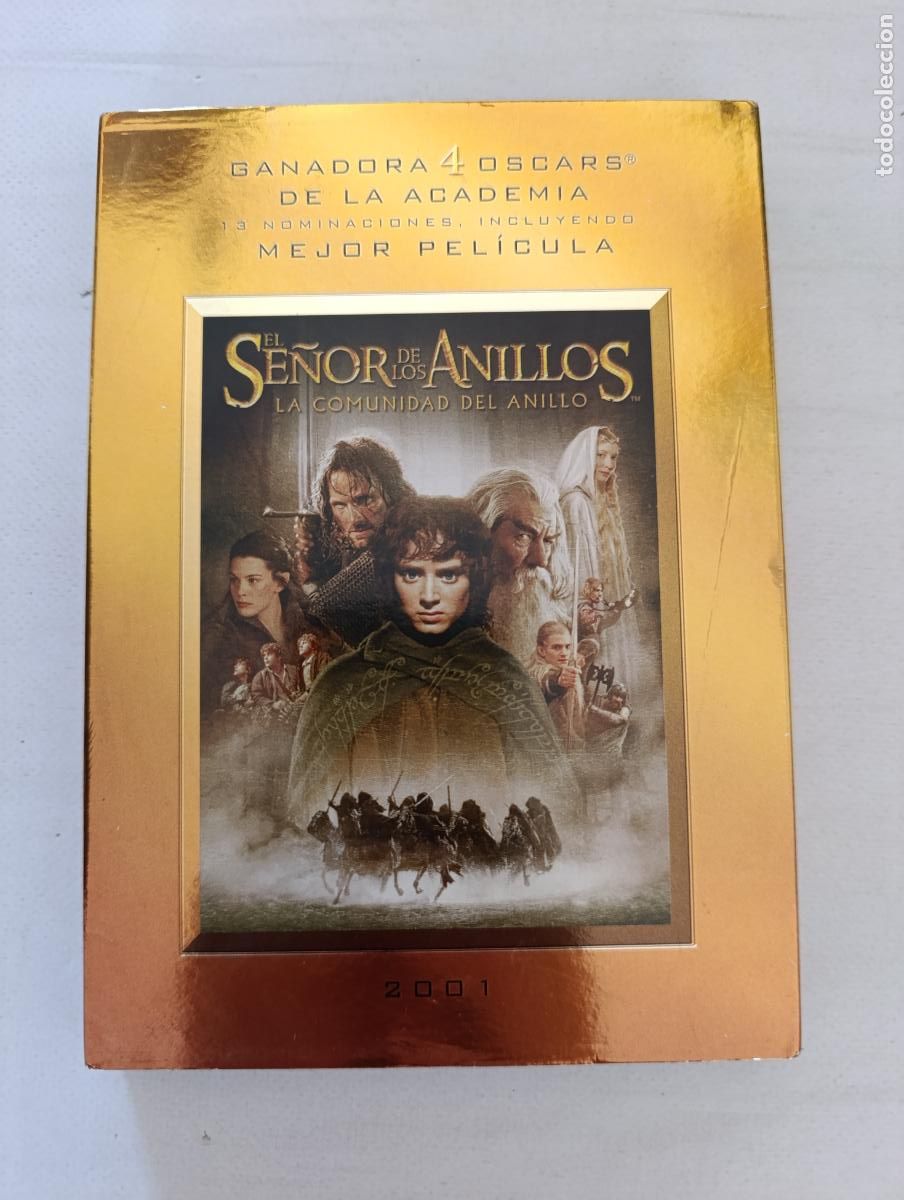 Cine: DVD EL SE&Ntilde;OR DE LOS ANILLOS - LA COMUNIDAD DEL ANILLO - 2 DISCOS (6C)