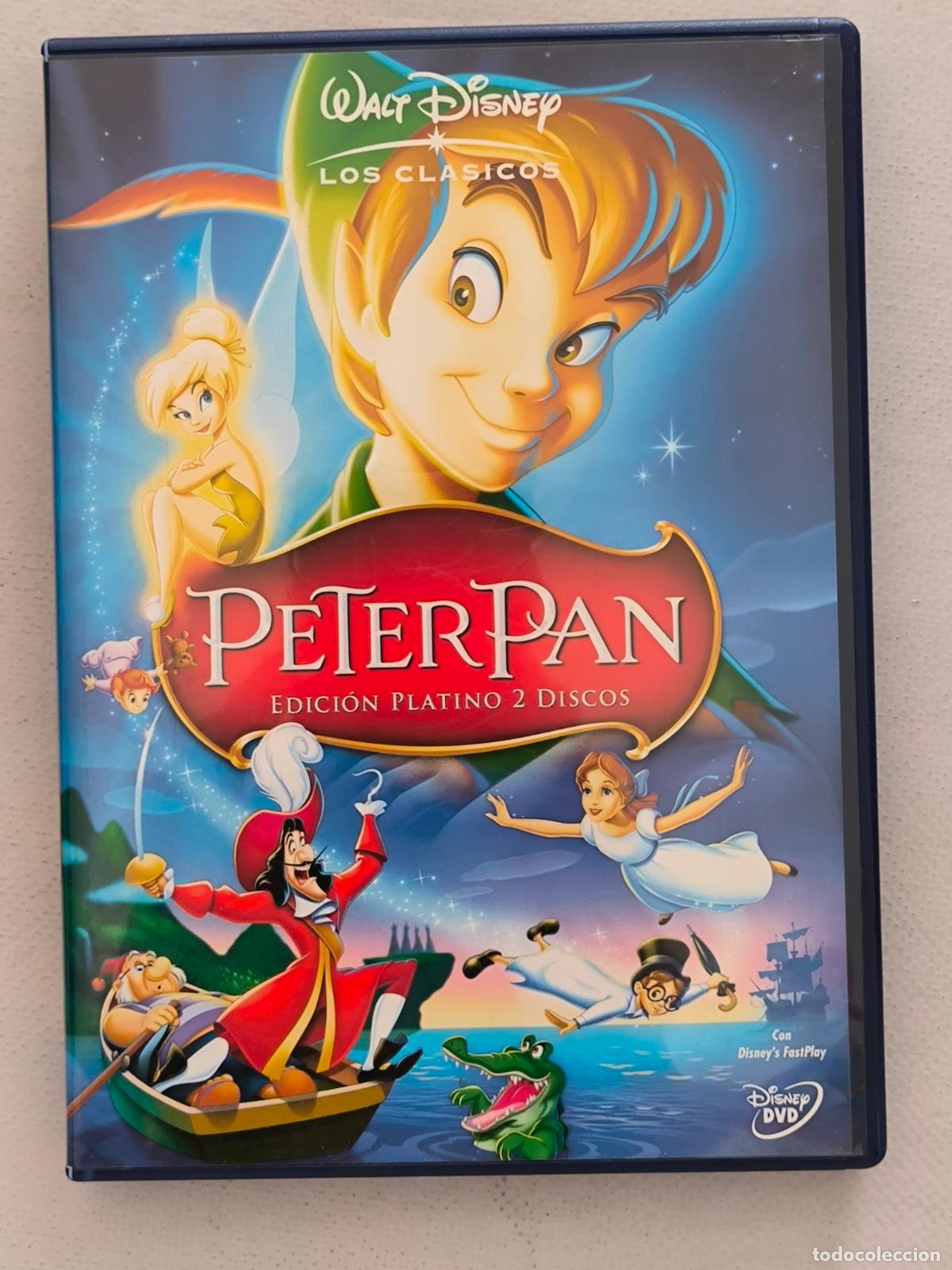 Cine: DVD PETER PAN - WALT DISNEY - LOS CLASICOS - LEER DESCRIPCION (6C)