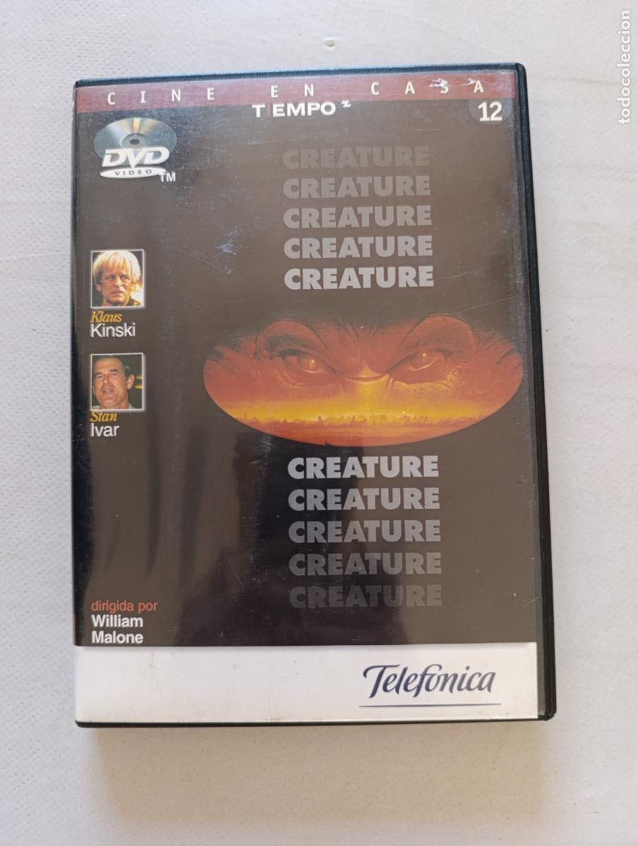 Cine: DVD CREATURE - KLAUS KINSKI (6C)