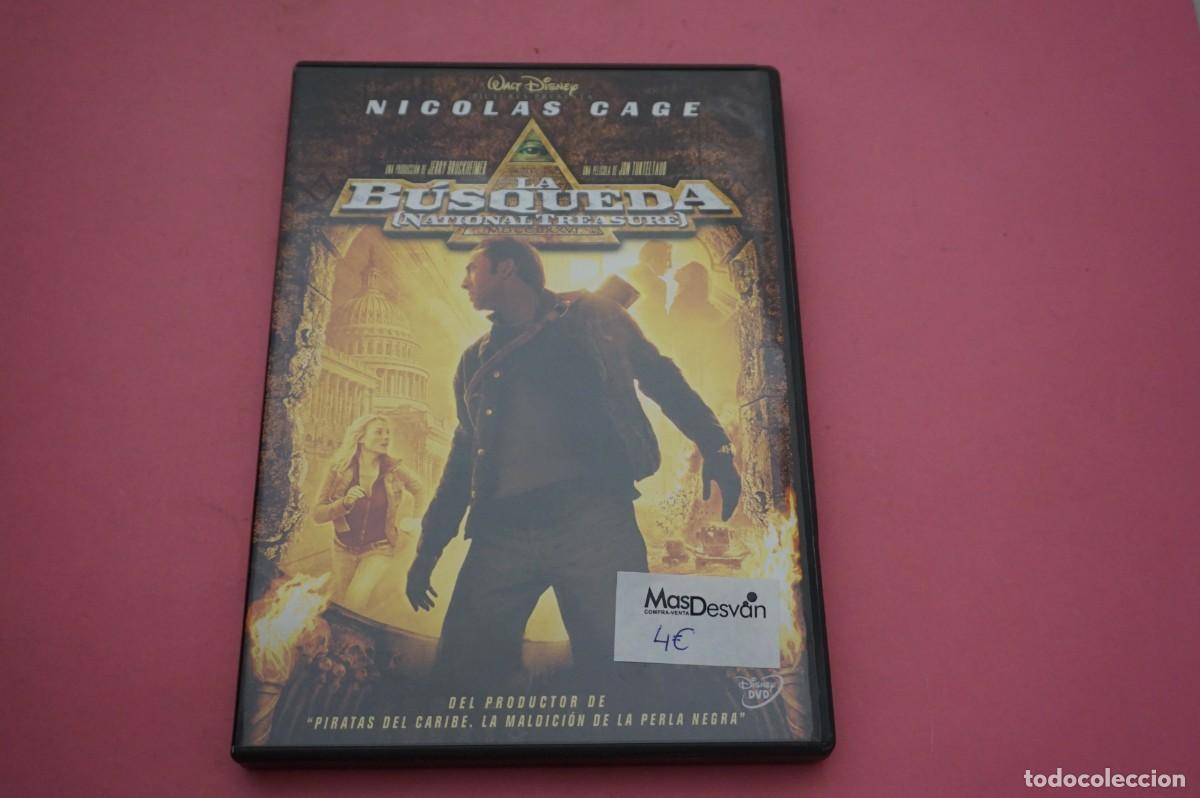 Cine: 4A/ DVD - LA BUSQUEDA - NICOLAS CAGE