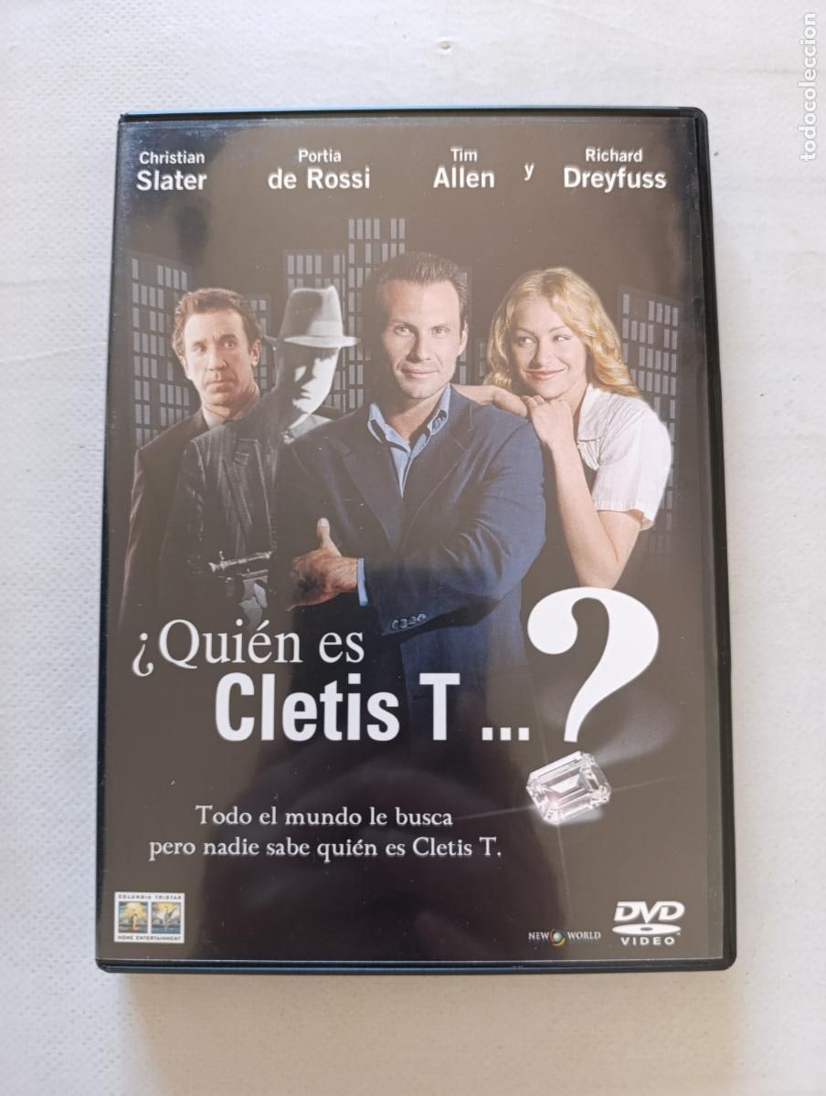 Cine: DVD &iquest;QUIEN ES CLETIS T...? - CHRISTIAN SLATER (6F)
