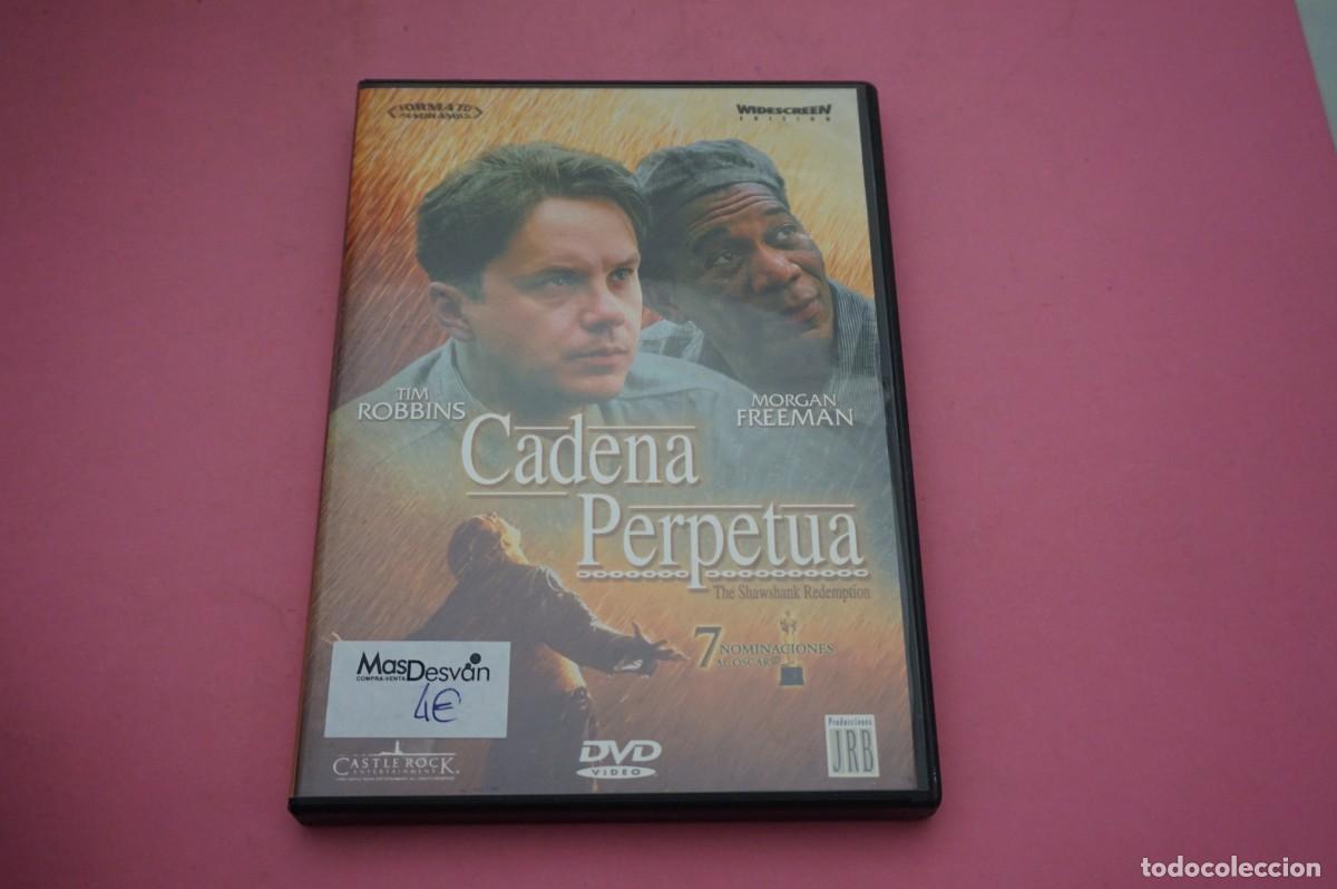 Cine: 4A/ DVD - CADENA PERPETUA - TIM ROBBINS, MORGAN FREEMAN