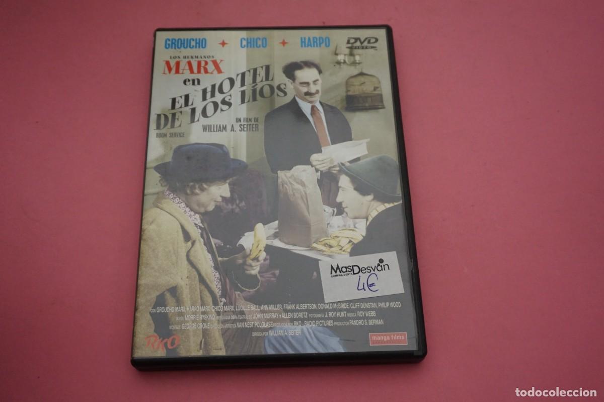 Cine: 4A/ DVD - LOS HERMANOS MARX EN EL HOTEL DE LOS LIOS