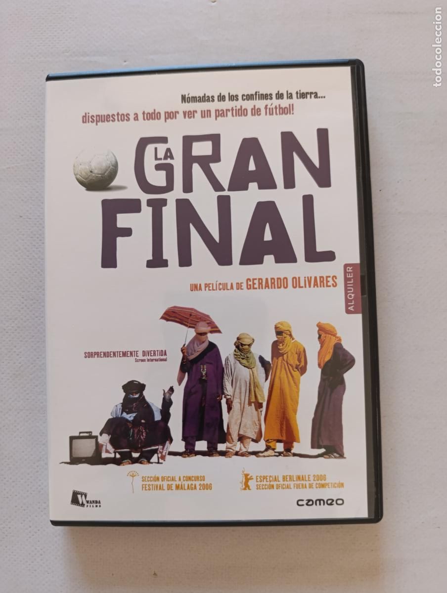 Cine: DVD LA GRAN FINAL - GERARDO OLIVARES (H3)
