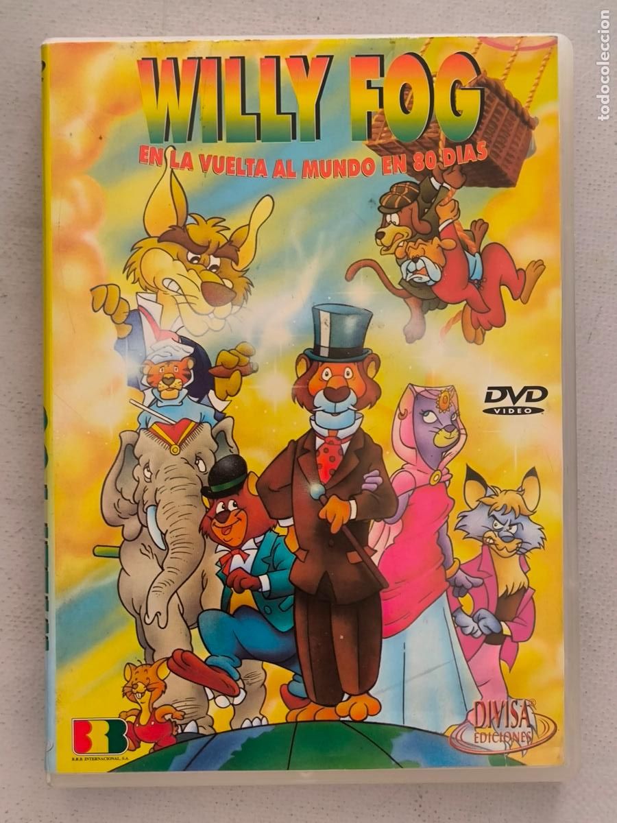 Cine: DVD WILLY FOG EN LA VUELTA AL MUNDO EN 80 DIAS - LEER DESCRIPCION (H3)