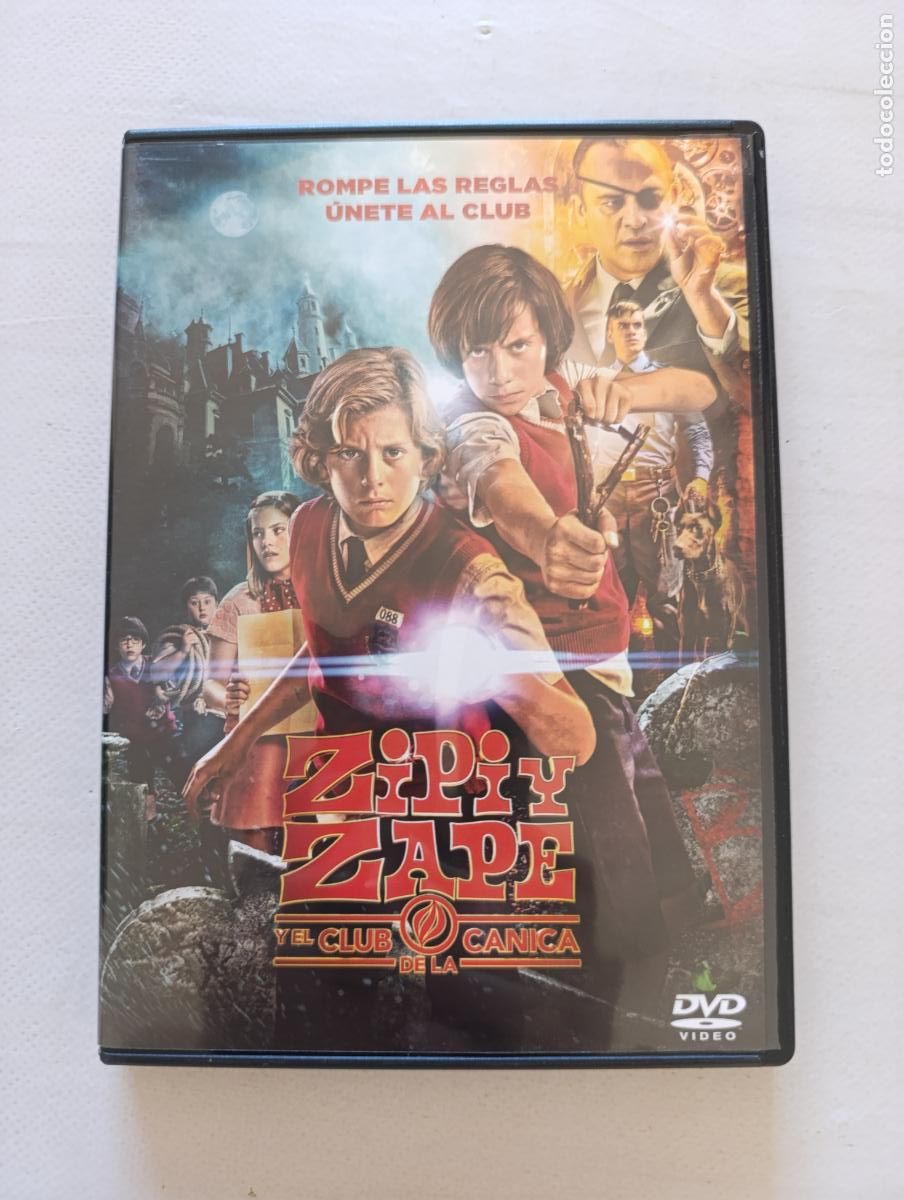 Cine: DVD ZIPI Y ZAPE Y EL CLUB DE LA CANICA (H3w)