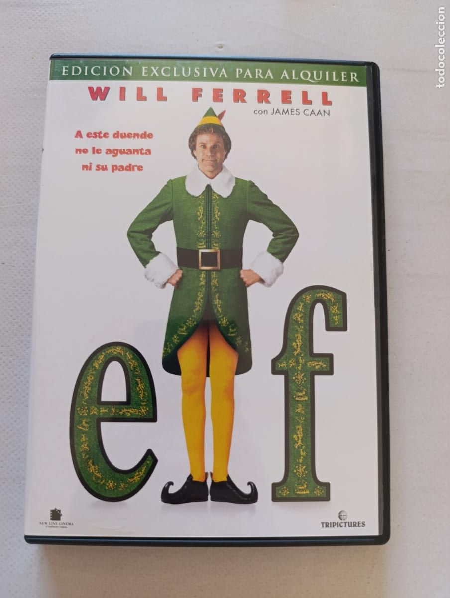 Cine: DVD ELF - EDICION DE ALQUILER - WILL FERRELL - LEER DESCRIPCION (I3)
