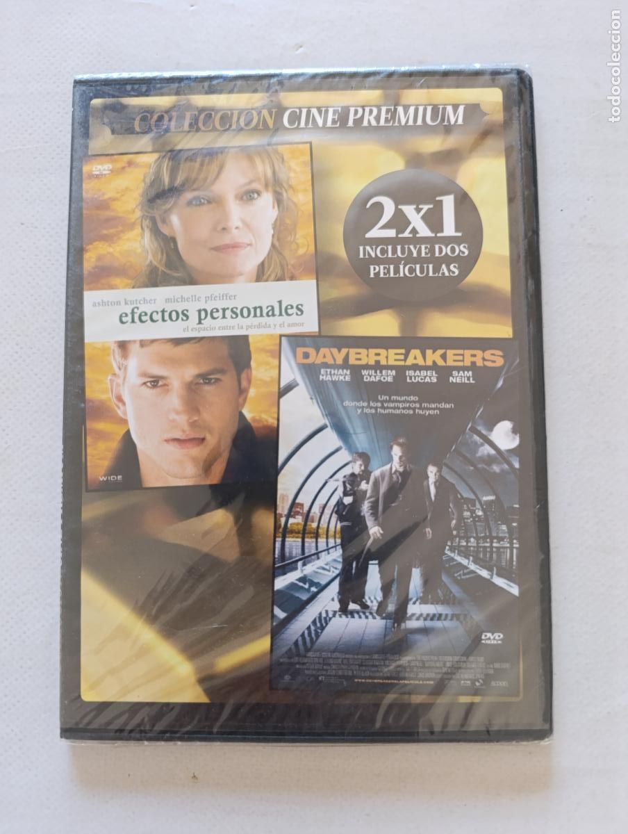 Cine: DVD EFECTOS PERSONALES / DAYBREAKERS - CAJA SLIM - NUEVO, PRECINTADO (I3)