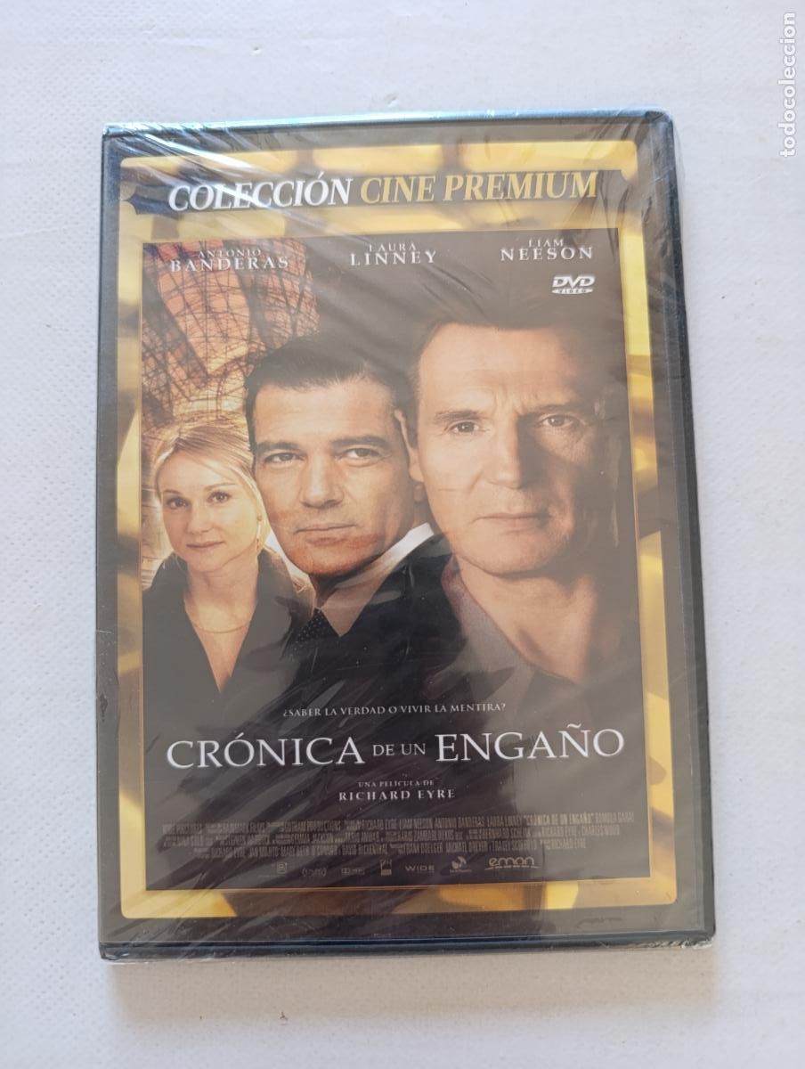 Cine: DVD CRONICA DE UN ENGA&Ntilde;O - LIAM NEESON - CAJA SLIM - NUEVO, PRECINTADO (I3)
