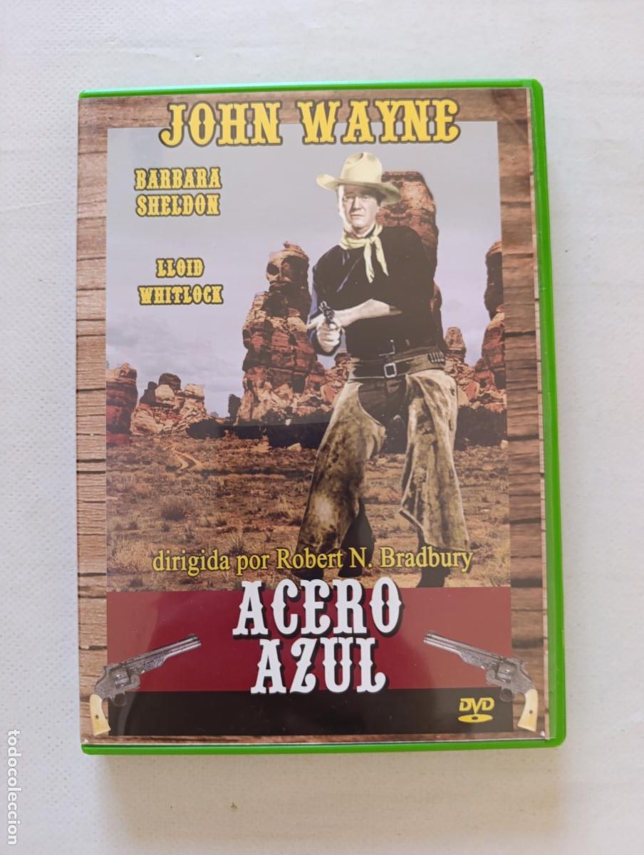 Cine: DVD ACERO AZUL - JOHN WAYNE (I3)
