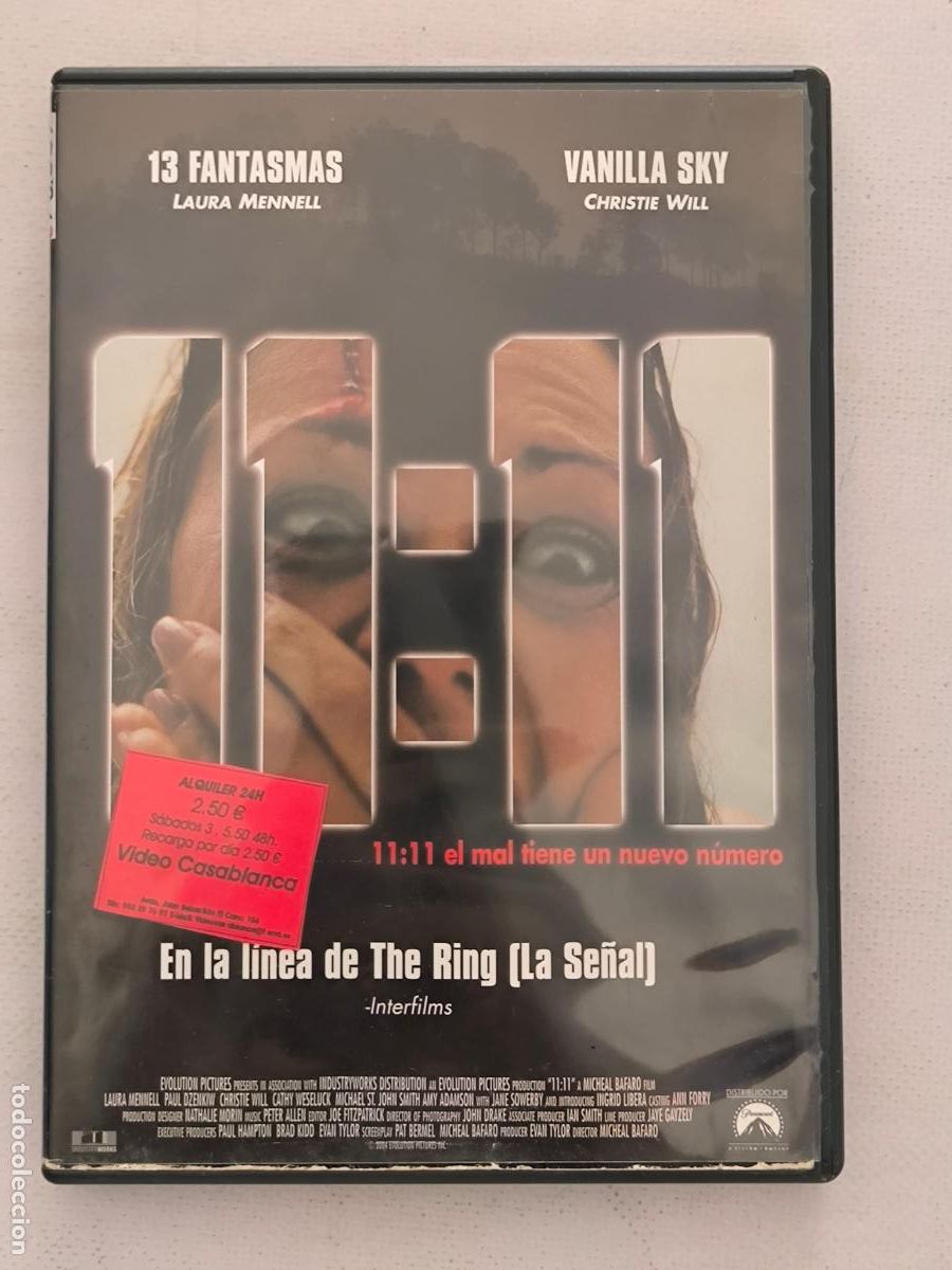 Cine: DVD 11:11 - LEER DESCRIPCION (K3)