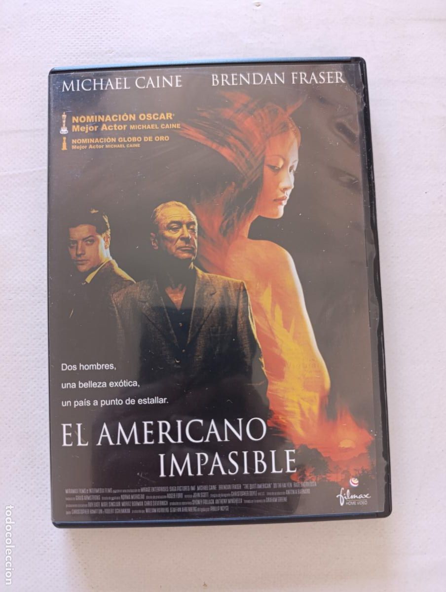 Cine: DVD EL AMERICANO IMPASIBLE - MICHAEL CAINE, BRENDAN FRASER (K3)