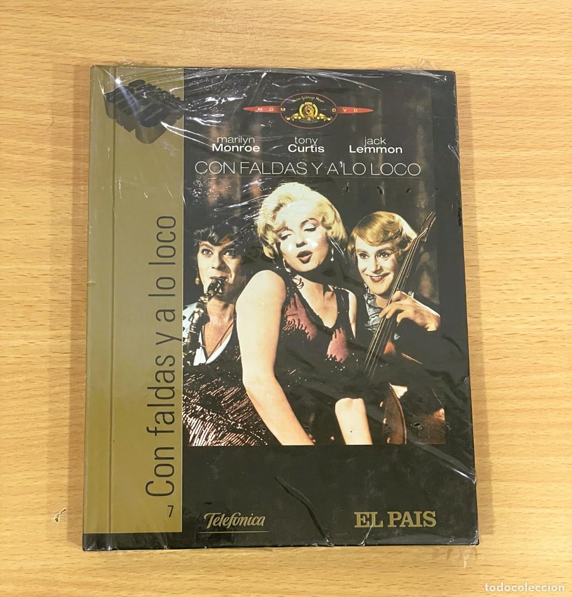 Cine: LIBRO CINE COMEDIA + DVD n&ordm; 7 - CON FALDAS Y A LO LOCO (1959). PRECINTADO