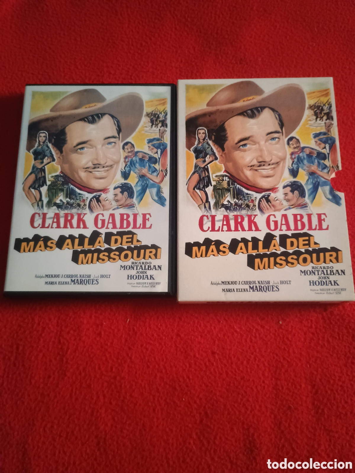 Cine: Dvd m&aacute;s all&aacute; de missouri - clark gable