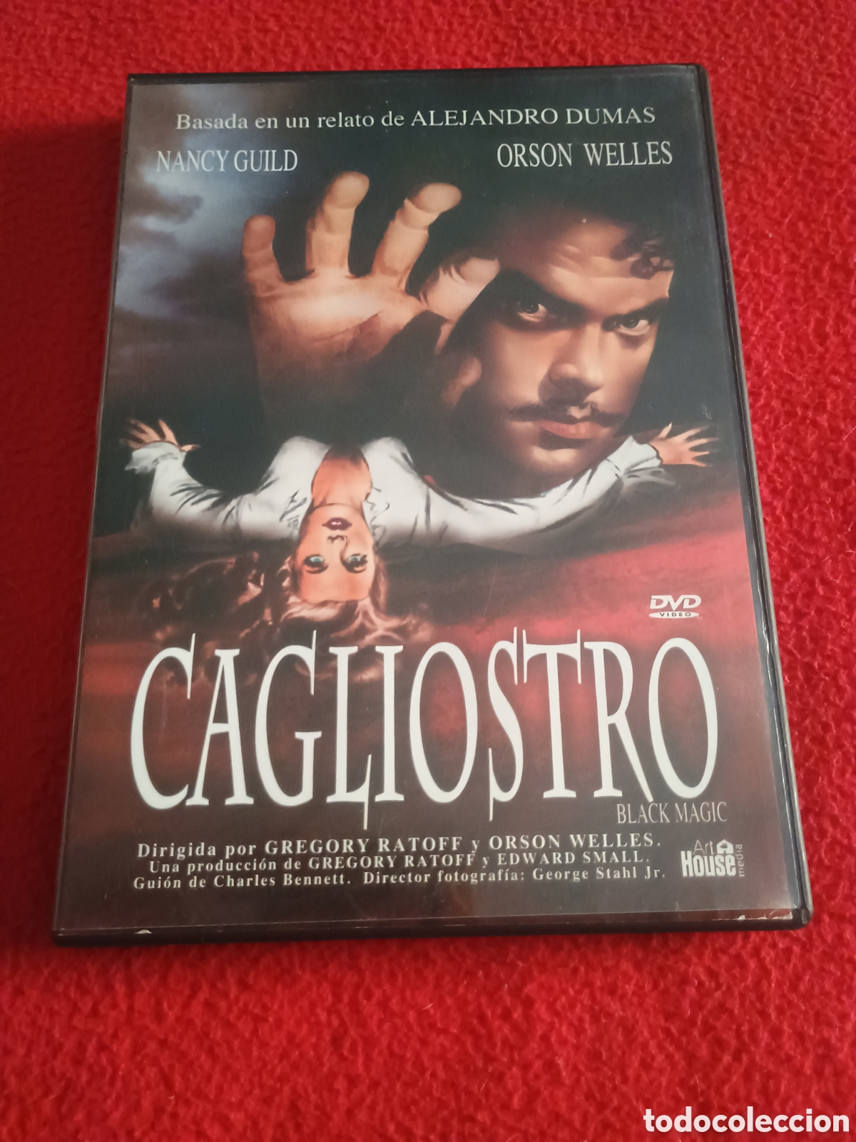 Cine: Dvd cagliostro - orson welles Alejandro dumas